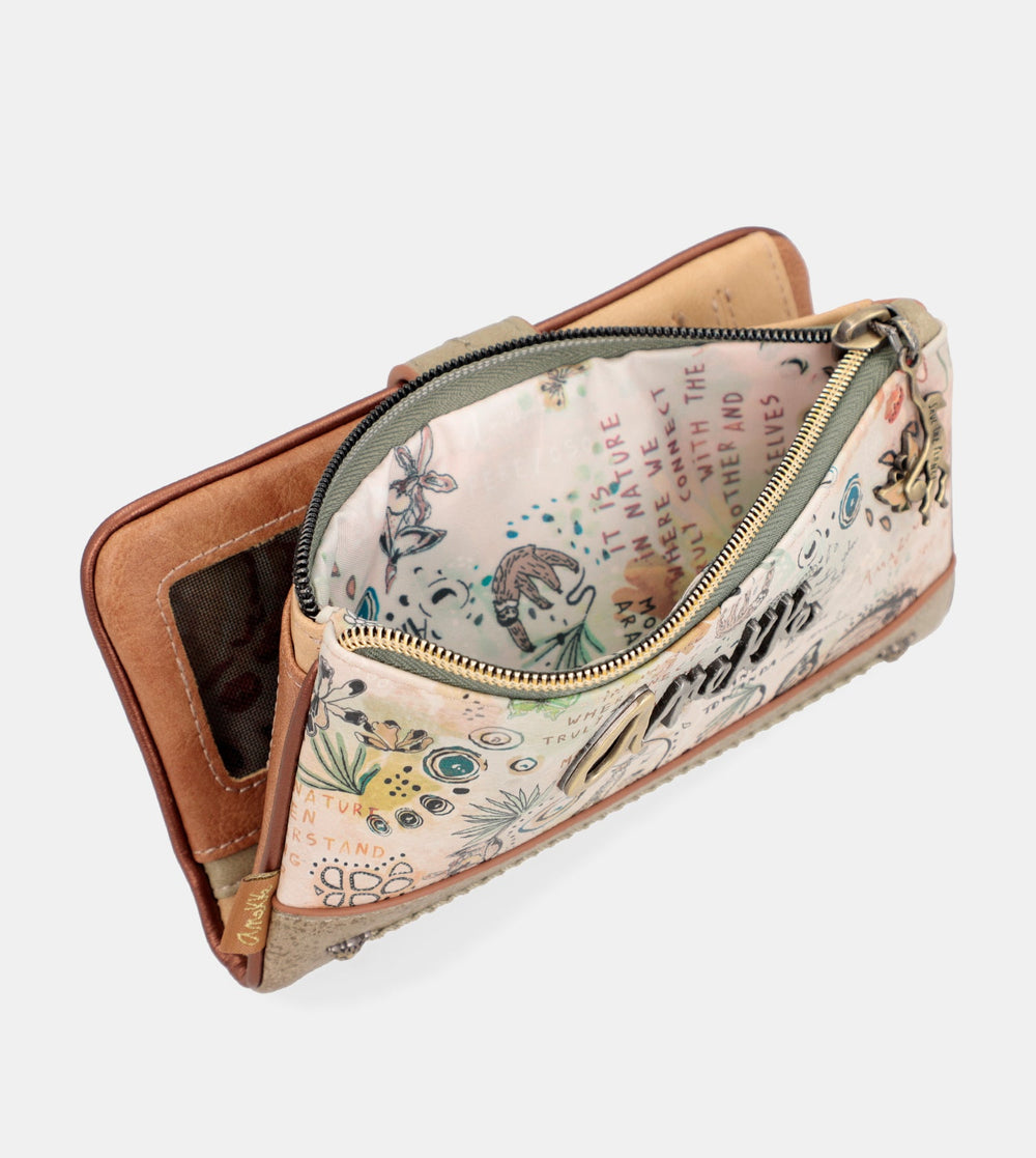 Butterfly large flexible RFID wallet