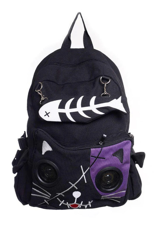 Banned apparel KITTY SPEAKER BACKPACK